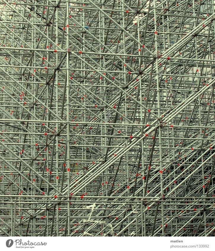 atomium Steel Billboard Construction Detail Scaffold Middle mega back wall