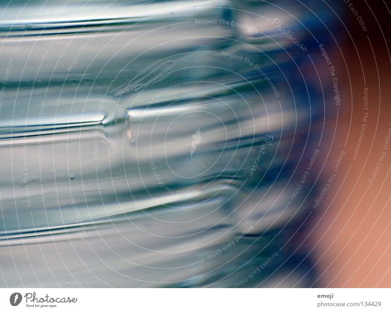 bottle Speed Blur Delicate Macro (Extreme close-up) Near Beverage Bottle of water Close-up almost Blue Bright supermacro Water Nutrition Cold drink health