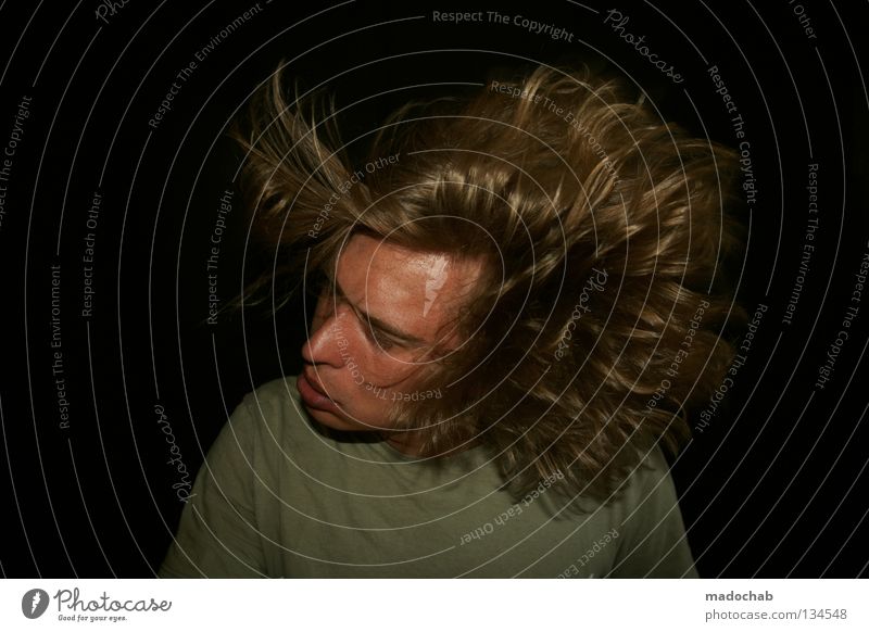 portrait Art Man Lifestyle Human being Movement Illness Emotions Loneliness Stress Face Nose furious Aggravation Masculine Head Ecstasy Surrealism