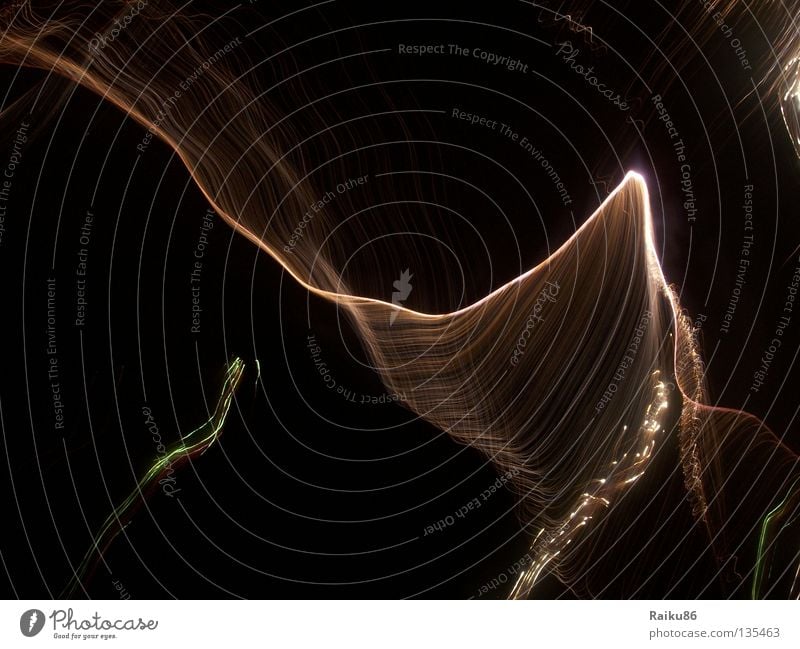 abstract Abstract Muddled Fiasco Dark Strange Night Firecracker Line Wavy line