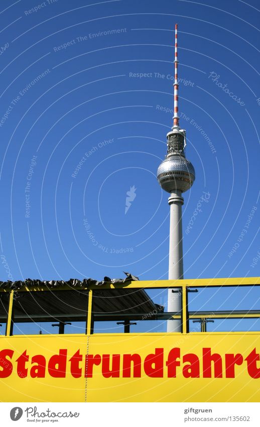 touri-alarm Alexanderplatz Excursion Sightseeing Tourism Tourist Art Bus Transport Berlin Landmark Monument alex city tour Conduct bus tour Tourist Attraction