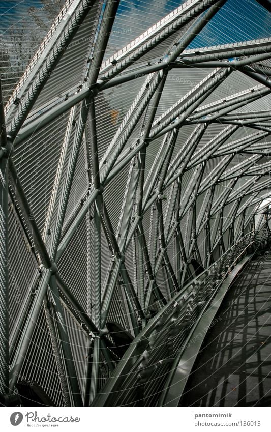 bridge Graz Tunnel Bridge Detail grid path spiral construction shell