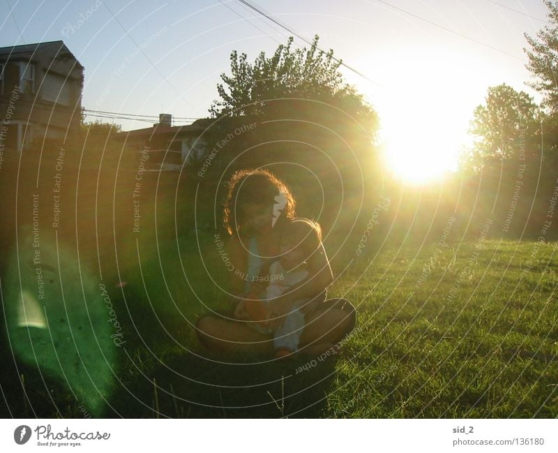 the mamma Suburb Buenos Aires Argentina South America House (Residential Structure) Large Detached house Tree Deciduous tree Summer Back-light Mother Woman