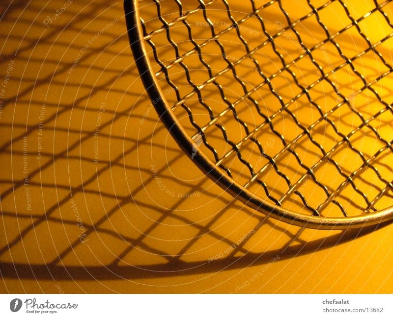 light sieve Sieve Grid Yellow Reticular Light Kitchen drip sieve Shadow