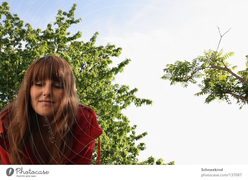 In_the_garden Woman Summer Lake Clouds Vacation & Travel Meadow Flat (apartment) Tree Cherry Vinegar Staghorn sumac Garden Park Hair and hairstyles