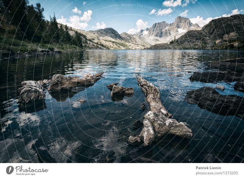 Garnet Lake Well-being Contentment Senses Relaxation Calm Vacation & Travel Trip Adventure Far-off places Freedom Expedition Camping Summer Sun Mountain Hiking