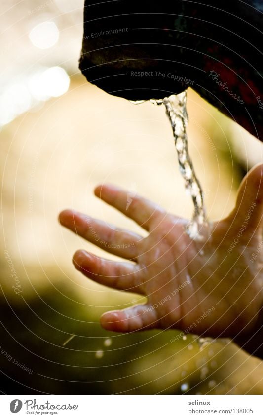 moments Tap Hand Child Drops of water Playing Water Clarity