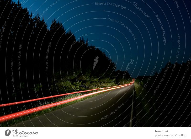 lost highway Night Intoxicant Irradiated Light Dazzle Back-light Light show Cinema Audience UFO Future Planning Eerie Foreign Monstrous Explosion Fascinating