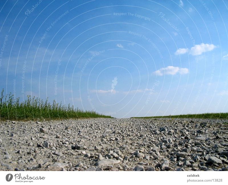 Gravel path Lanes & trails Sky