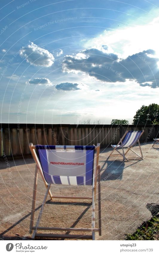 private event Colour photo Multicoloured Exterior shot Deserted Copy Space top Day Back-light Panorama (View) Joy Leisure and hobbies Summer Sun Garden Chair