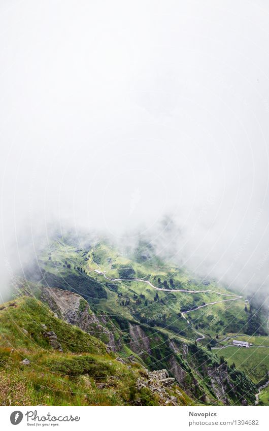 Golm (Alps, Austria) #14 Mountain Hiking Nature Landscape Clouds Hill Rock Hut Hat Blue Brown Gray Green Red White golm yoke of clubs