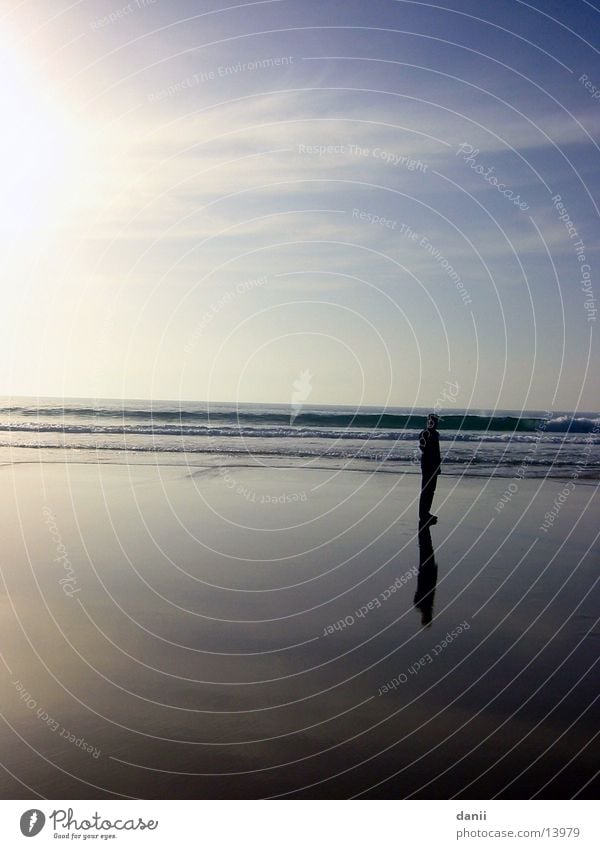 The Walter Beach Ocean Lisbon Afternoon Water Human being Sky Sun