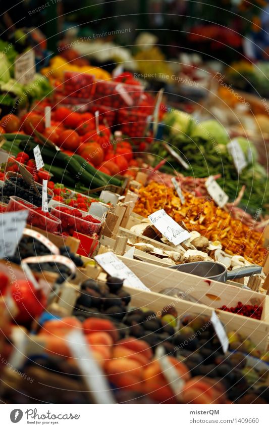 balanced. Art Work of art Esthetic Vegetable Vegetable market Market day Selection Many Greengrocer Mushroom Healthy Eating Versatile Colour photo