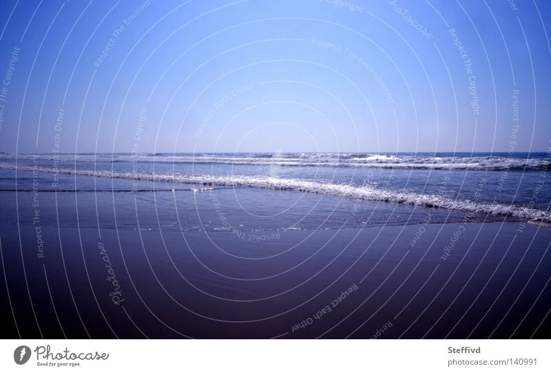 Atlantic Beach Portugal Summer West Coast Sagres Water Blue Refrigeration Loneliness Waves Colour