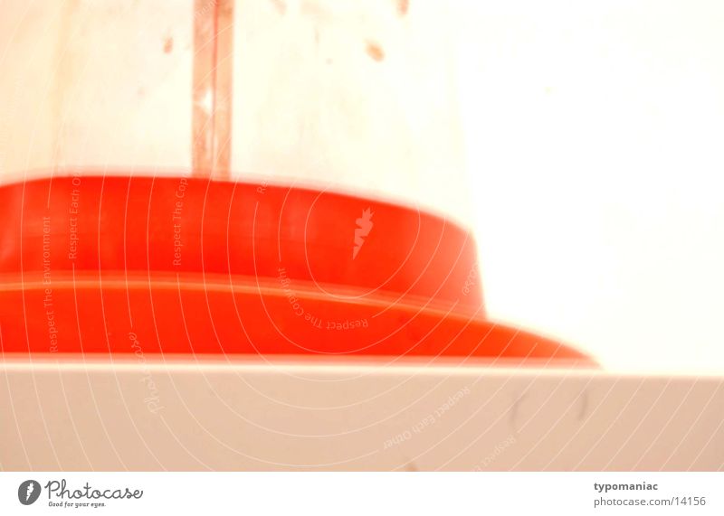 pylon Blur Abstract Long exposure Traffic cone Lamp Orange mood