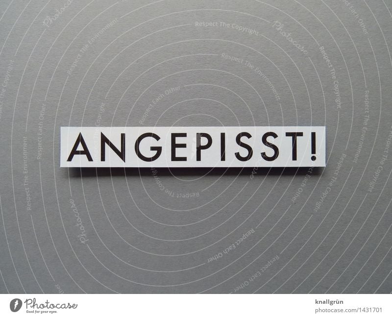 PISSED OFF! Characters Signs and labeling Communicate Sharp-edged Hip & trendy Rebellious Gray Black White Emotions Moody Anger Aggravation Grouchy Animosity