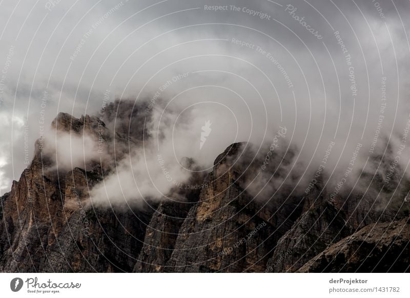 Foggy mountains in the Dolomites Vacation & Travel Tourism Adventure Far-off places Freedom Expedition Mountain Hiking Environment Nature Landscape Plant Summer