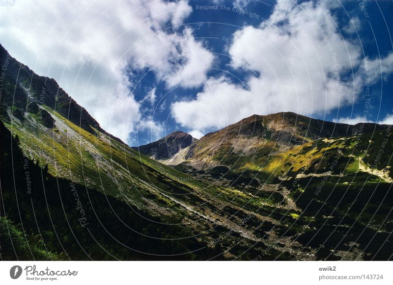 erosion Slope Dangerous Erosion Geology Slovakia Eastern Europe Land Feature Panorama (View) Horizon Above Sky Clouds Bad weather Weather Meteorology Clarity