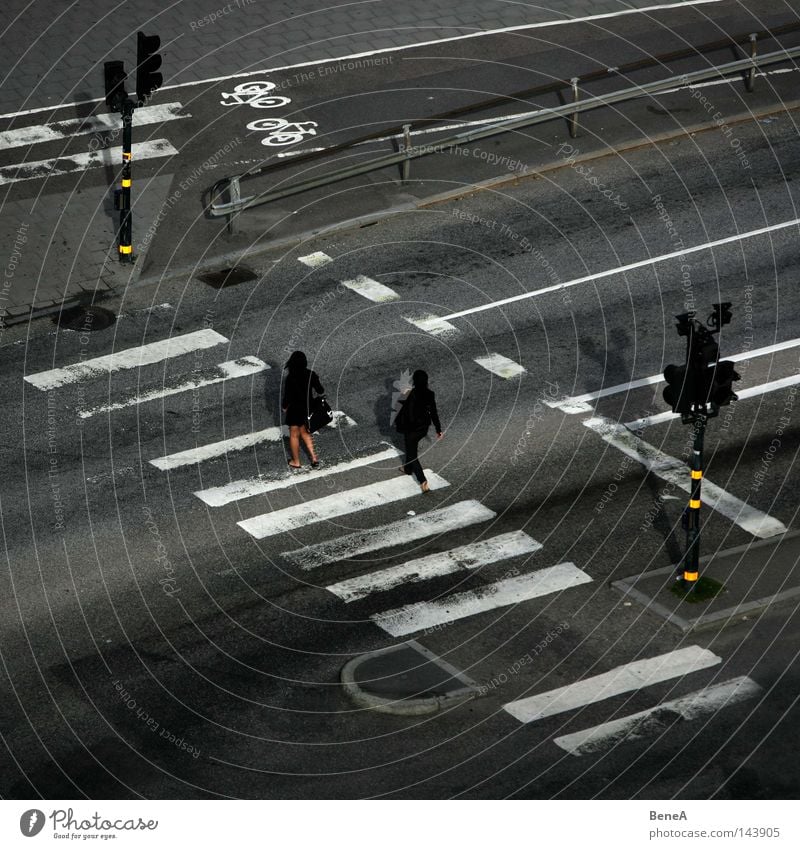 Stars on Stripes? Street Crossroads Road junction Zebra crossing Pedestrian Pedestrian crossing Lanes & trails Traffic light Line Sidewalk Footpath Town Gray