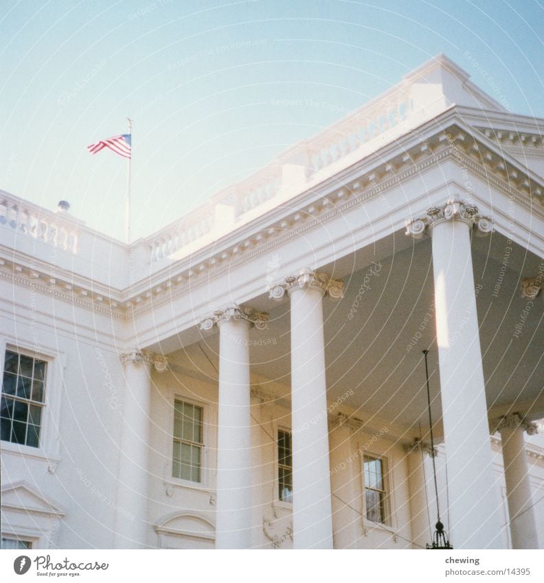 white house President The White House Lighting Building South America Washington DC USA Past