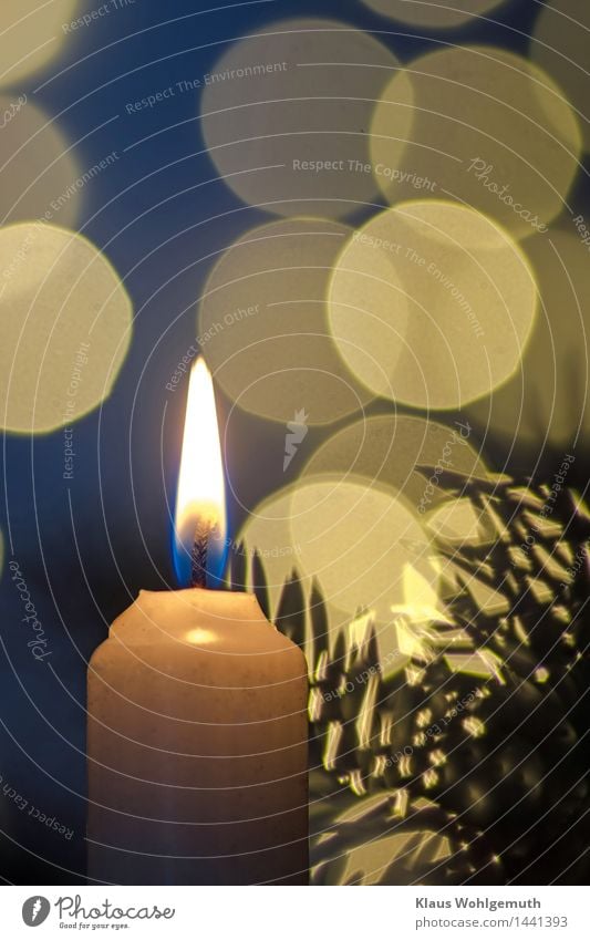 1st Advent Harmonious Contentment Relaxation Calm Meditation Christmas & Advent 1. advent Winter Illuminate Wait Friendliness Beautiful Blue Yellow Orange White