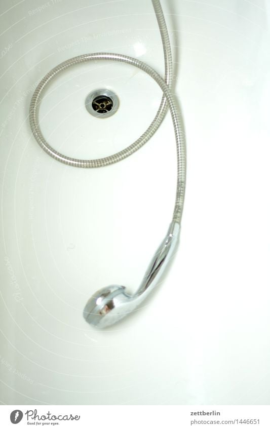 effervescent Shower (Installation) Bathtub Shower head garnish Shower room Hose Shower hose Loop Meandering Arch Spiral Whorl Curve Bow Drainage Water Effluent