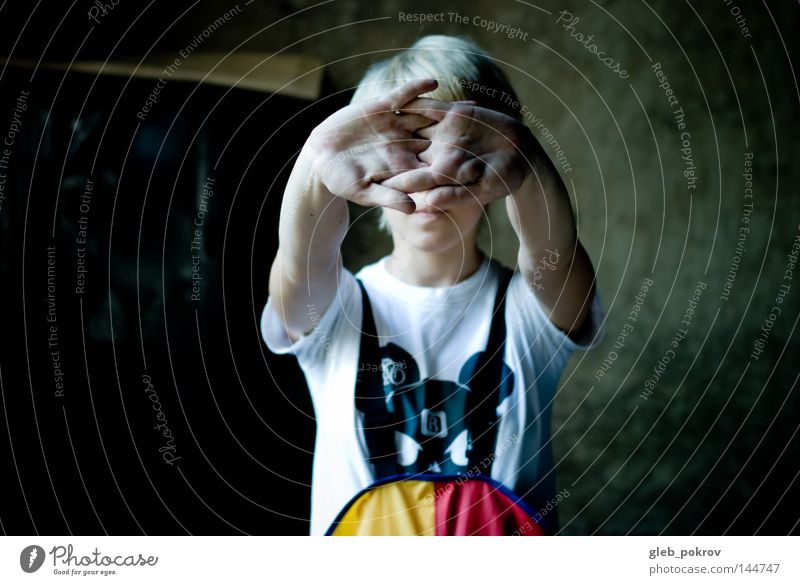 hands. Girl Hand Smock Animal skull Death's head T-shirt Human being Things Work and employment blondie overall colors Black Red Yellow pokrov gleb infornograf