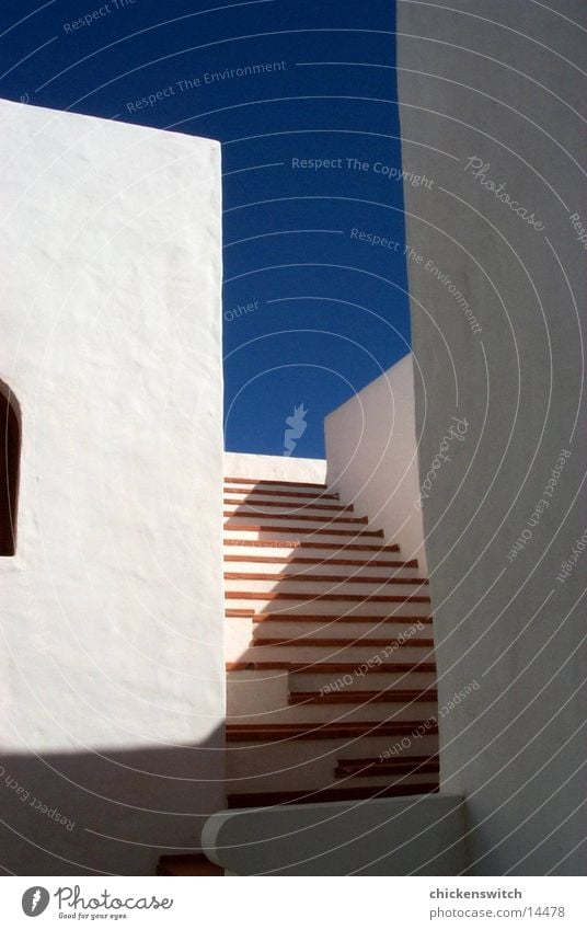 stairs House (Residential Structure) Wall (building) Architecture Sky Stairs