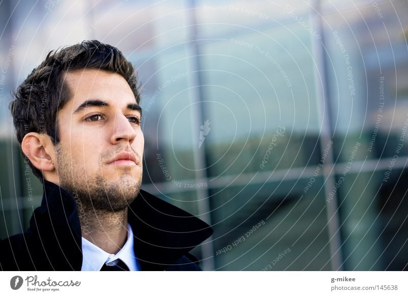 busy Face Success Business Masculine Man Adults Suit Stress Concentrate Posture Earnest serious businnes g-mikee Action Businessman Colour photo Exterior shot