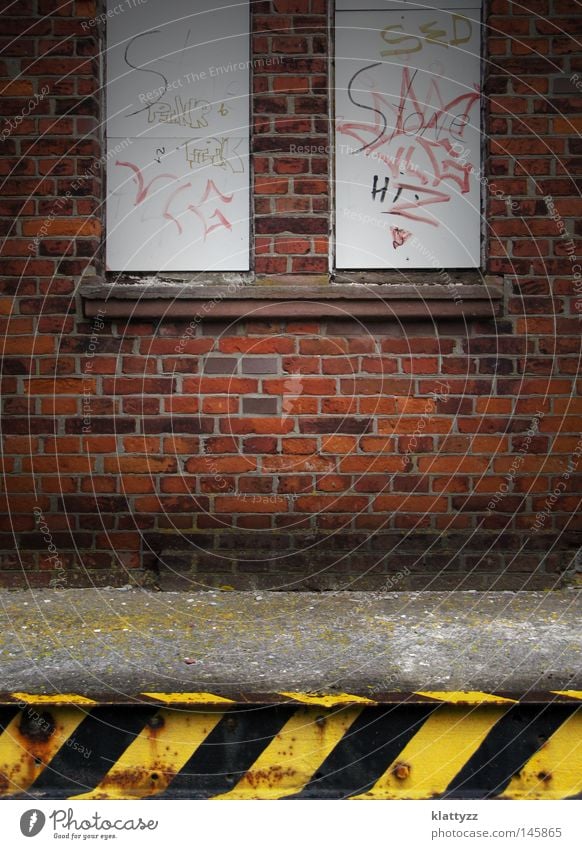 station wall Train station Wall (building) Window Graffiti Inscription Tagging (graffiti) Wall (barrier) Seam Old Grubby Dirty Scratch Scratched Characters