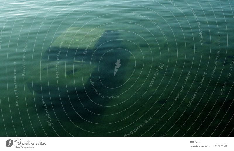 underwater world Underwater photo Rust Green Vehicle Ocean Lake Water Car Old sea