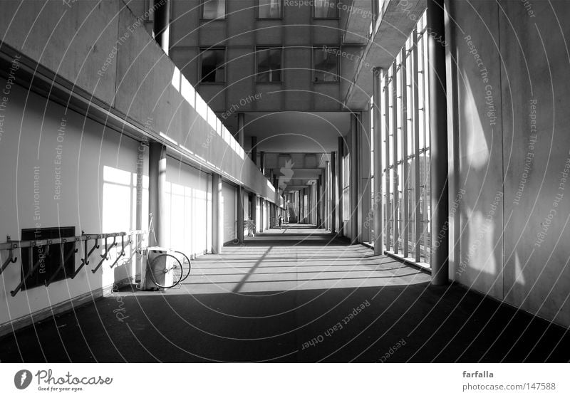 Lines and Angles Corner Square Light Tunnel Dark Window Architecture Black & white photo B/W lines agles Shadow Bright Corridor