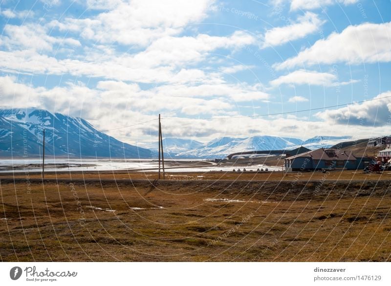 Houses in Longyearbyen Vacation & Travel Tourism Adventure Summer Mountain House (Residential Structure) Nature Landscape Climate Coast Village Town Building