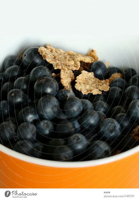 blue bears Food Fruit Nutrition Breakfast Organic produce Vegetarian diet Bowl Healthy Fresh Orange White Blueberry Cereal Vitamin Berries Cornflakes Delicious