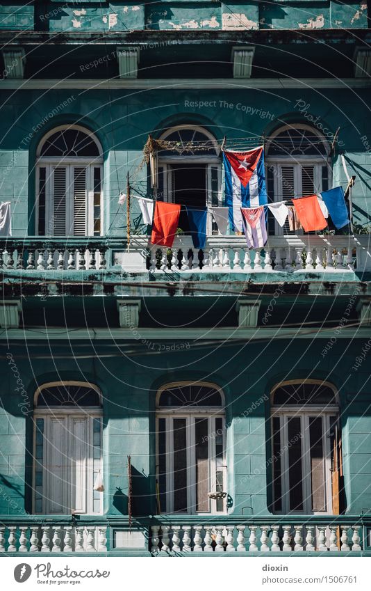 cuban colours [5] Vacation & Travel Tourism City trip Havana Cuba South America Central America Caribbean Town Capital city Port City Downtown Old town Deserted