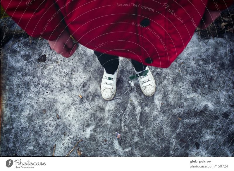 slick Hand Slick Trash Fashion Legs Footwear Red Joker Human being Things Colour