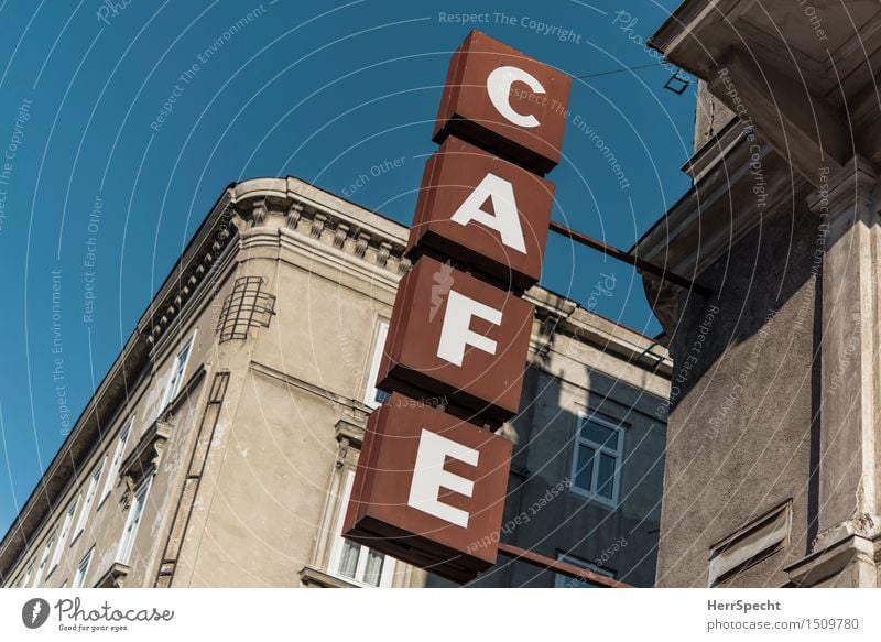 Café Heine has moved (the sign is not) Vacation & Travel Tourism City trip Restaurant Vienna Austria Downtown Old town House (Residential Structure) Building