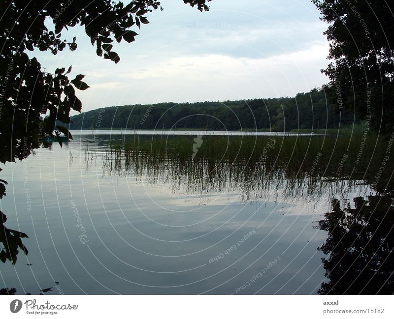 lake Lake Twilight Reflection Evening Water