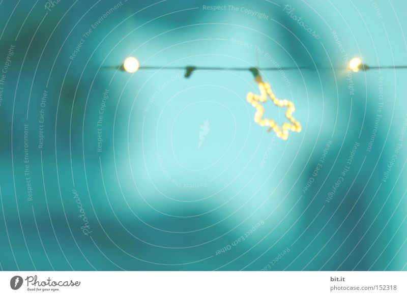 CHRISTMAS THROUGH AND THROUGH Decoration Feasts & Celebrations Hang Kitsch Blue Star (Symbol) Connect Synthesis Background picture Dependence Hexagon Rectangle