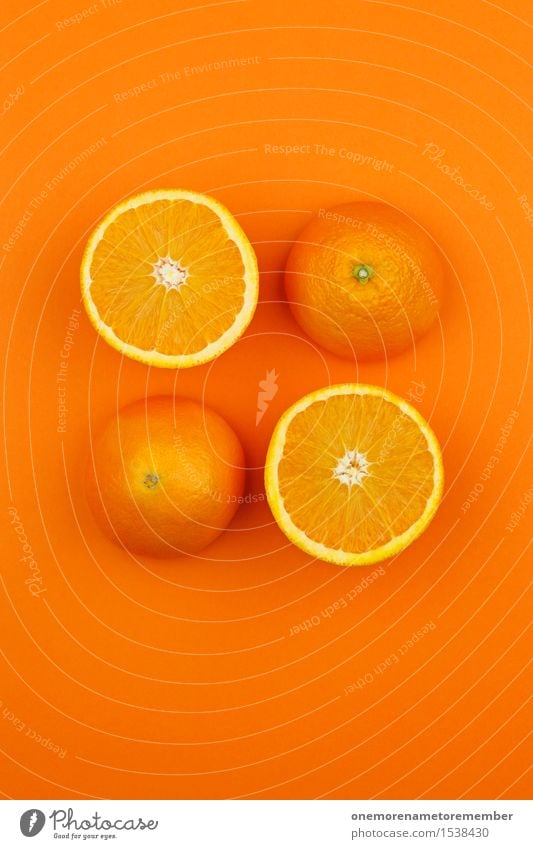 Orange so and so Art Work of art Esthetic Orange juice Orangery Orange peel Orange plantation Orange slice 4 Design Symmetry Fashioned Delicious Healthy Eating