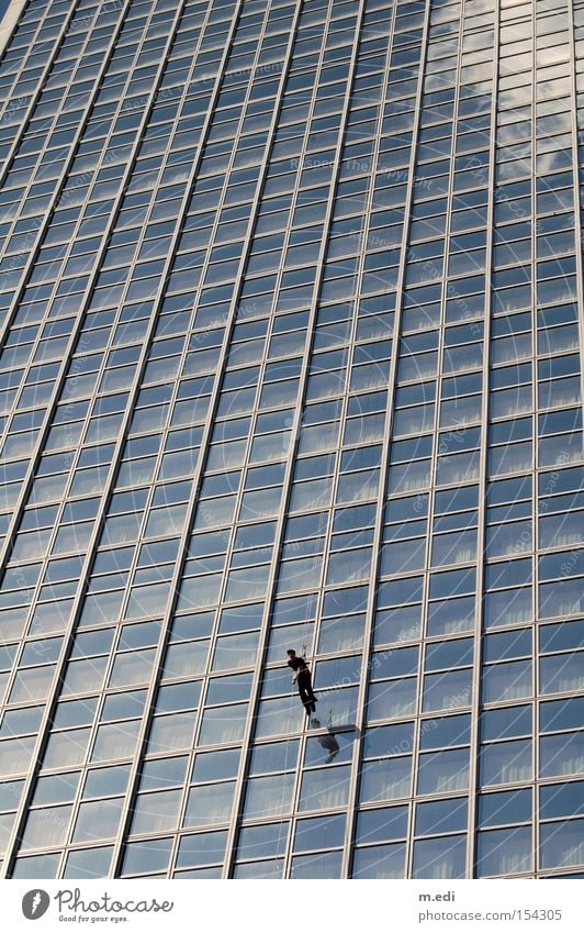 sky runner Berlin Hotel Mirror Window Reflection Sky Clouds House (Residential Structure) Summer Human being