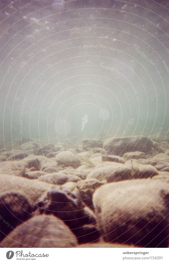 Country under Colour photo Subdued colour Underwater photo Experimental Deserted Reflection Beautiful Relaxation Calm Work and employment Water Stone Romance