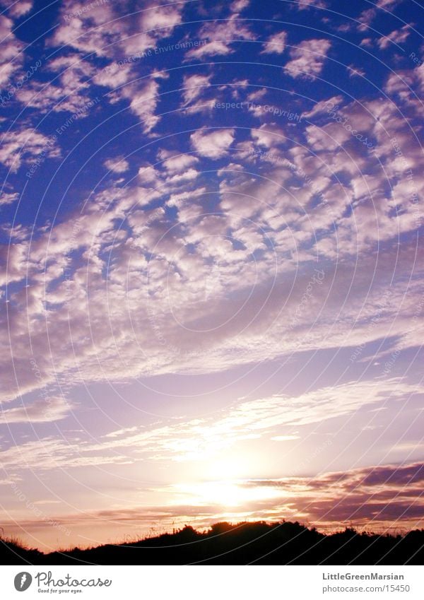 sunset 03 Sunset Clouds Altocumulus floccus Colour Sky