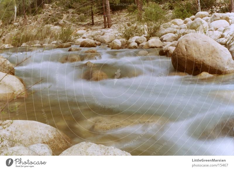 fast water Long exposure Speed Round Water River Rock Blur