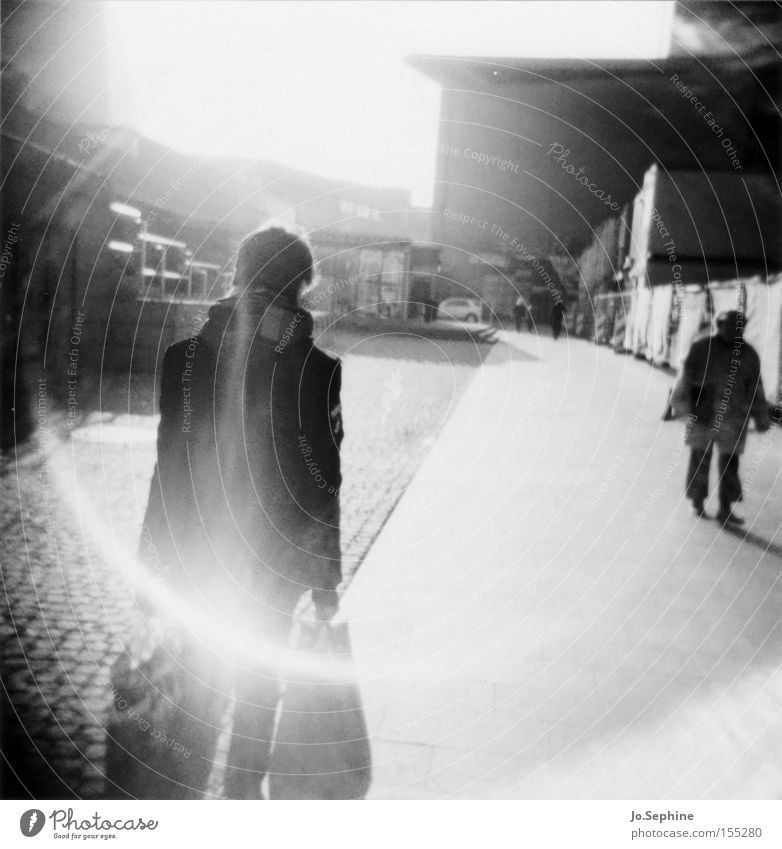 home is (where you carry your bags to) City life Pedestrian urban Man Shopping SHOPPING city stroll Sidewalk downtown Augustus square Leipzig Adults Carrying