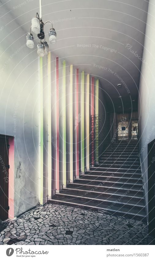 Restaurant Cat.II Romania Town Downtown Deserted House (Residential Structure) Architecture Wall (barrier) Wall (building) Stairs Facade Door Authentic