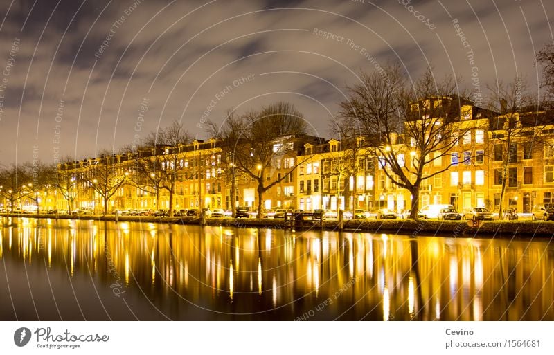 Amsterdam I Netherlands Europe Capital city Old town Deserted Facade Safety (feeling of) Channel Waterway Gracht canal trip Colour photo Subdued colour