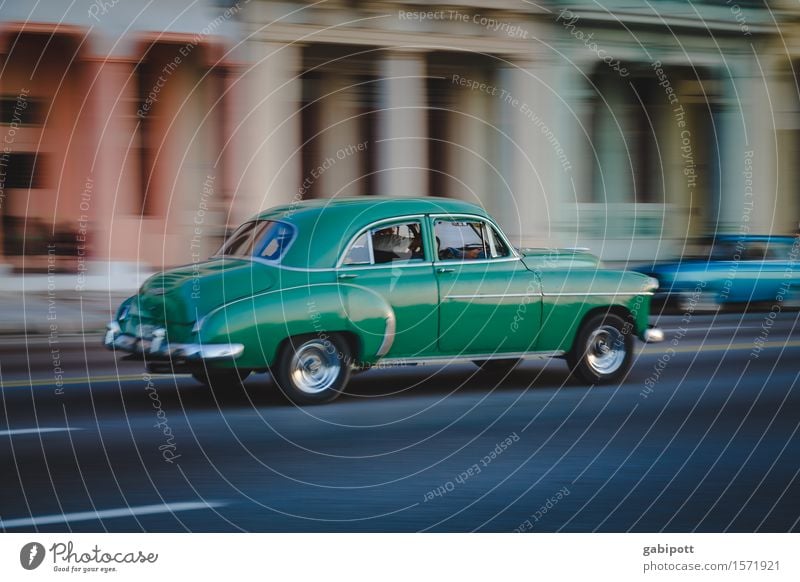 cuban cars Havana El Malecón Cuba Capital city Port City Downtown Old town Transport Means of transport Traffic infrastructure Road traffic Motoring Street