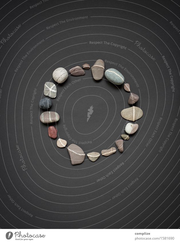 Stone Circle - Infinity Healthy Wellness Harmonious Well-being Senses Relaxation Calm Spa Massage Sauna Steam bath Environment Nature Elements Garden Park Rock