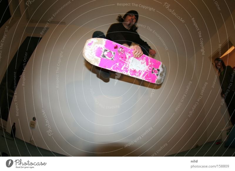 trash Skateboarding Sports ground Flat (apartment) Action Joy Trick Pink Fisheye Funsport Parking level Augustinian nild frontside-grave